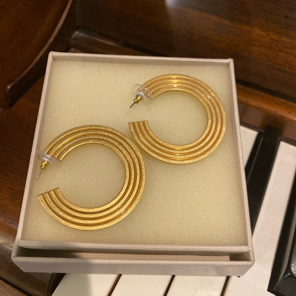India Hicks hoop earrings!